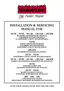 Preview: Installation & Servicing Manual