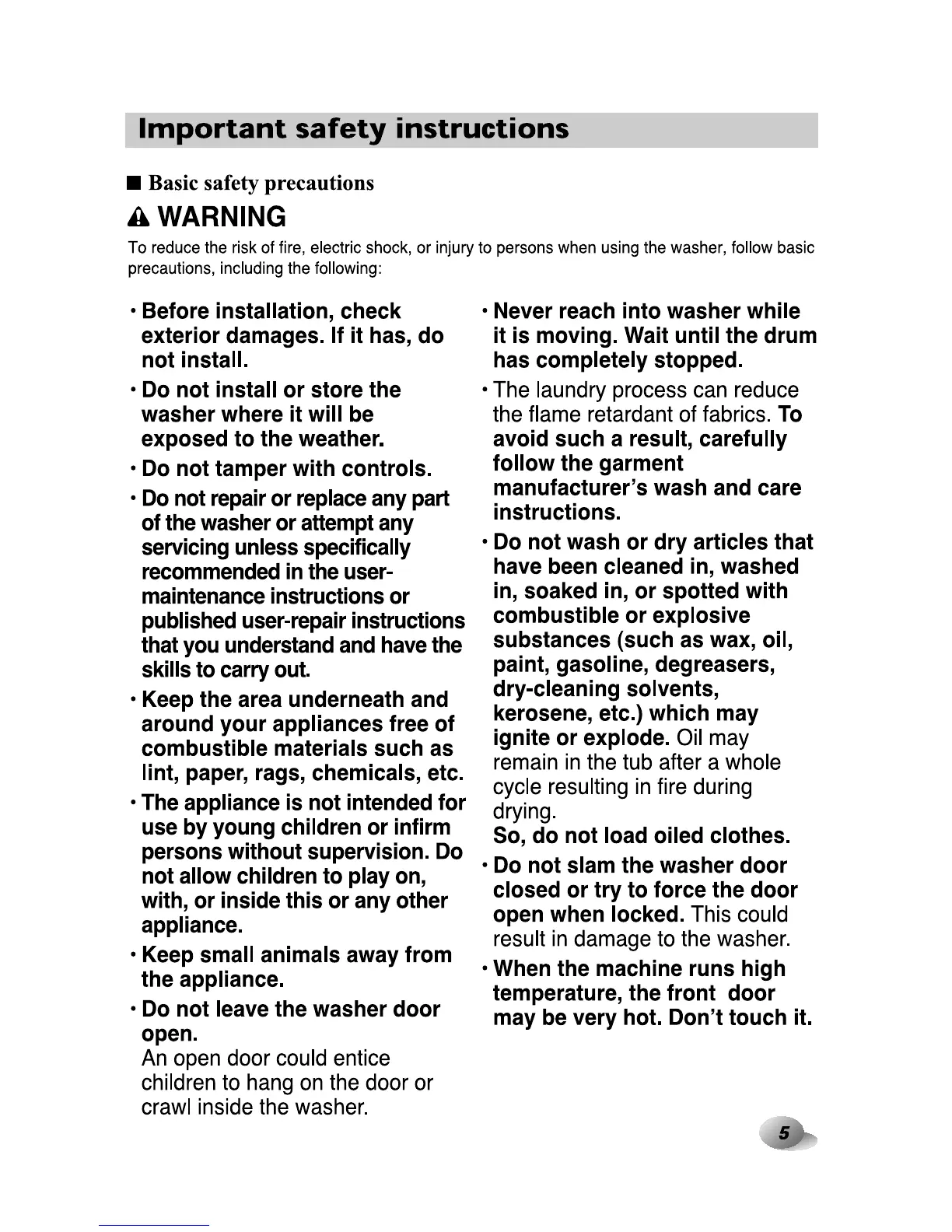 Page #5 background image
