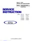 Preview: Service Instructions