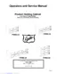 Preview: Operator's And Service Manual