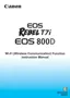 Preview: Wi-Fi (Wireless Communication) Function Instruction Manual