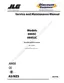 Preview: Service And Maintenance Manual