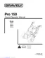 Preview: Owner's/Operator's Manual
