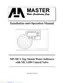 Preview: Installation And Operation Manual