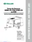 Preview: Operators Manual And Parts Lists