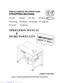 Preview: Operation Manual & Spare Parts List