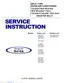 Preview: Service Instructions