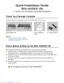 Preview: Quick Installation Guide