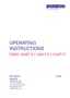 Preview: Operating Instructions