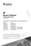 Preview: Owner's Manual