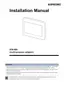 Preview: Installation Manual