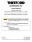 Preview: Owner's Manual