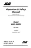 Preview: Operation & Safety Manual