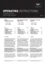 Preview: Operating Instructions