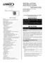 Preview: Installation Instructions