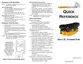 Preview: Quick Reference