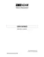Preview: Service Manual