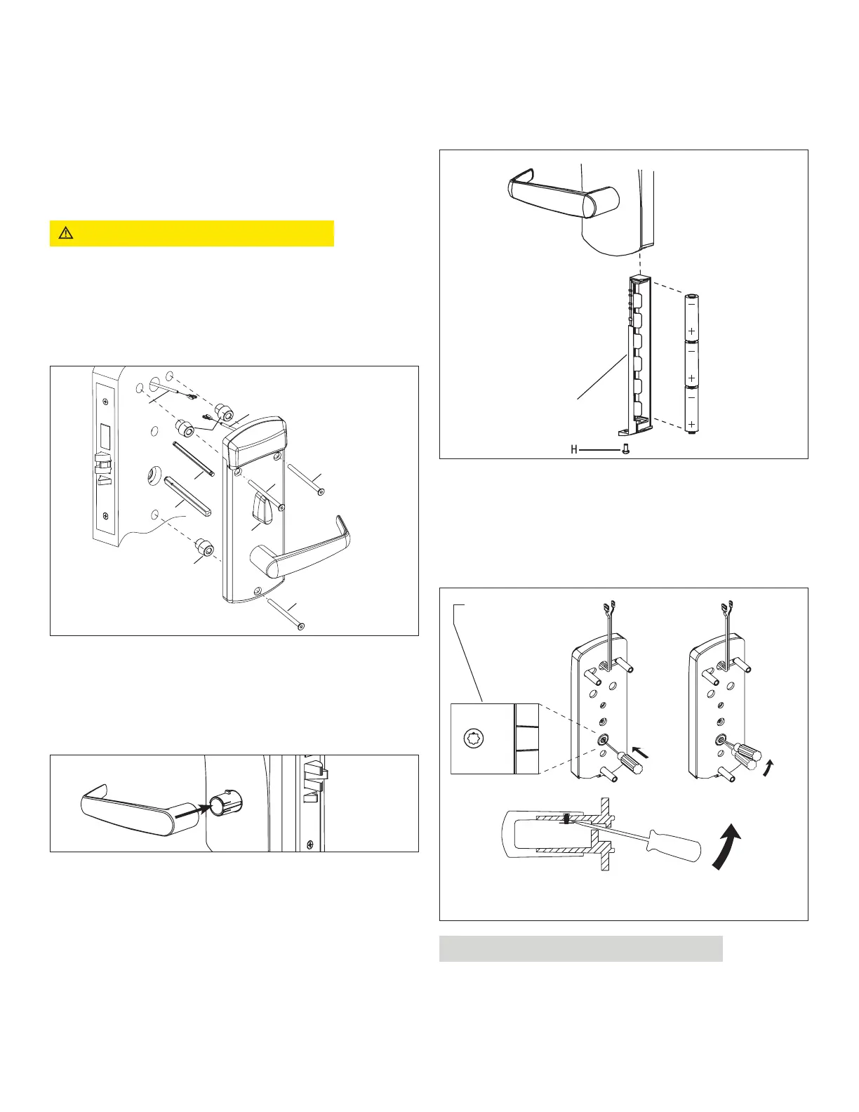 Dormakaba Saflok RT Plus - Reversing the Outside Lever