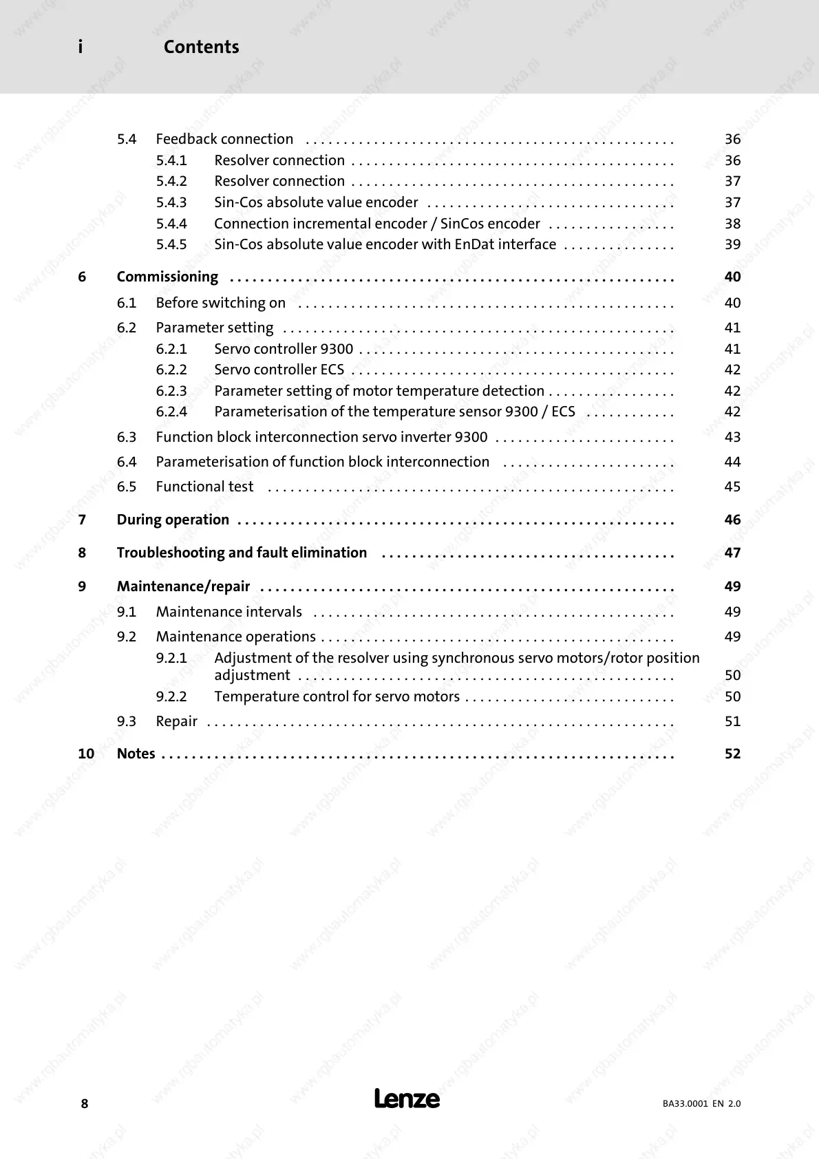 Page #8 background image