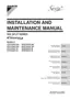 Preview: Installation And Maintenance Manual