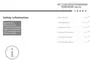 Preview: Safety Information