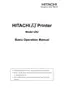Preview: Basic Operation Manual