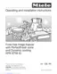 Preview: Operating And Installation Manual