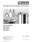 Preview: Operating And Installation Instructions