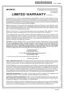 Preview: Limited Warranty