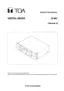 Preview: Instruction Manual