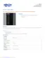 Preview: Specification Sheet