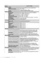 Preview: Specifications