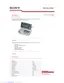 Preview: Specification Sheet