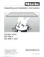 Preview: Operating And Installation Instructions
