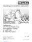 Preview: Operating And Installation Manual
