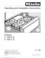 Preview: Operating And Installation Instructions