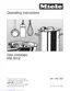 Preview: Operating Instructions