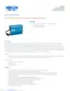 Preview: Specification Sheet