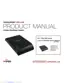 Preview: Product Manual