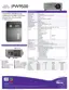 Preview: Specifications