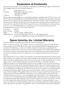 Preview: Declaration Of Conformity