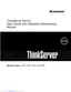 Preview: User Guide And Hardware Maintenance Manual