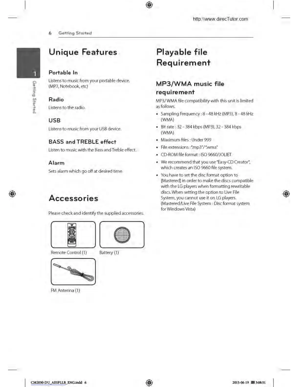 Page #6 background image