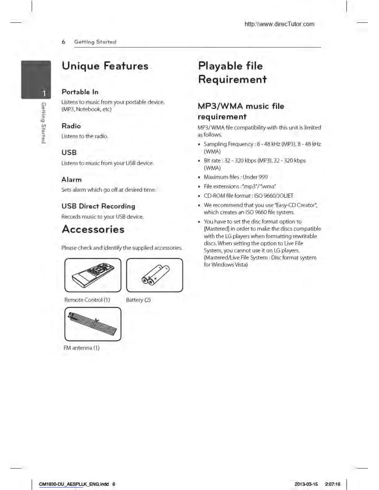 Page #6 background image