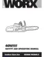 Preview: Safety And Operating Manual