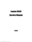 Preview: Service Manual