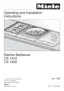 Preview: Operating And Installation Instructions