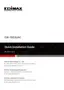Preview: Quick Installation Guide