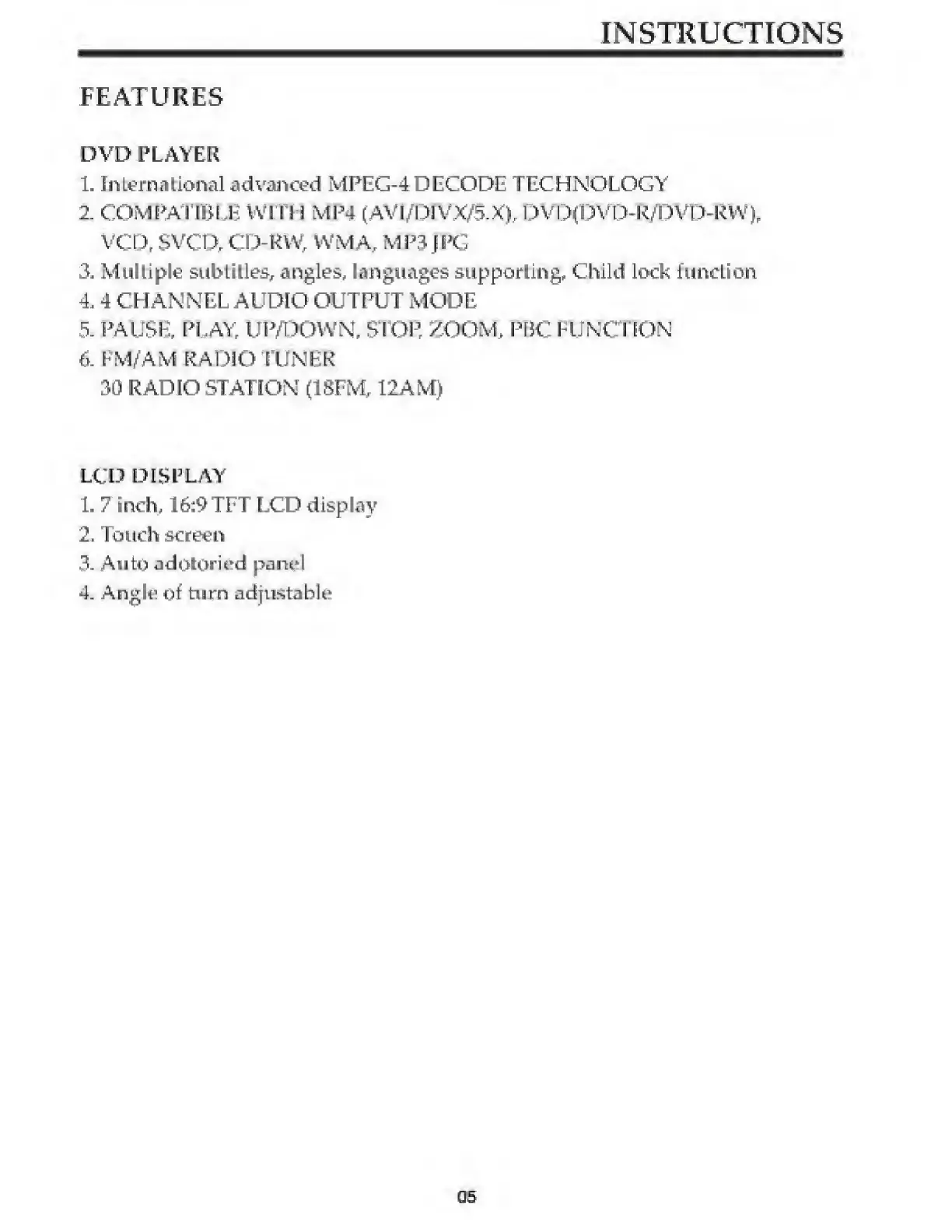 Page #5 background image