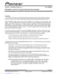 Preview: Product Information Bulletin